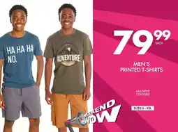 Save Hyper Men's Printed T-Shirts offer