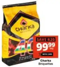 Checkers Charka Briquettes offer