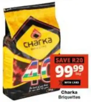 Checkers Charka Briquettes offer