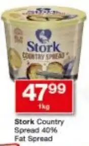 Checkers Stork Country Spread 40% Fat Spread offer