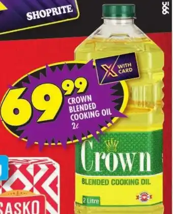 Crown blended cooking oil