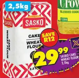 Shoprite Sasko cake wheat flour offer