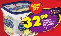 Shoprite Blossom spread 25% fat spread offer