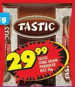 Shoprite Tastic long grain parboiled rice offer