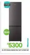 Fair Price Hisense 264Ltr Nett Met Fridge H370BIT 20-357 offer