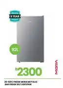Fair Price Mora 92Ltr Metallic Bar Fridge KBF631GR 20-529 offer