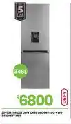 Fair Price Defy 348Ltr Nett Met Fridge Eco + WD C455 DAC645 20-534 offer