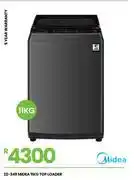 Fair Price Midea 11Kg Top Loader Washing Machine 22-349 offer