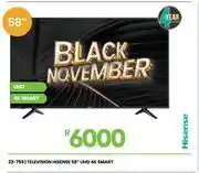 Fair Price Hisense 58 UHD 4K Smart Television 23-759 offer