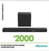 Fair Price Hisense 480W Home Theatre Soundbar 23-823 offer