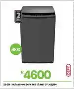 Fair Price Defy 8Kg T/L MET Washing Machine DTL165/156 22-316 offer