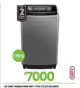 Fair Price Defy 17Kg Washing Machine T/L DTL153 (Grey) 22-328 offer