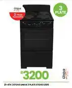 Fair Price Univa 3 Plate Stove U305 21-474 offer