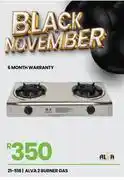Fair Price Alva 2 Burner Gas Stove 21-518 offer