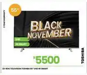 Fair Price Toshiba 55 4K Smart UHD Television 23-804 offer