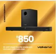 Volkano 50W Cascades Home Theatre Sound Bar 23-830