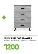Fair Price Bursa Chest Of Drawers 4-043 offer