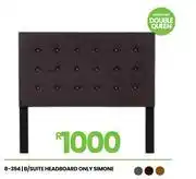 Fair Price Simone Headboard Only B/Suite 8-394 offer