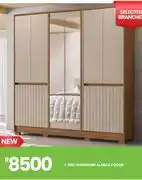 Fair Price Alasca 6 Door Wardrobe 1-286 offer