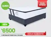 Fair Price Everest Dual Spring Top Queen Base Set 7-483 offer