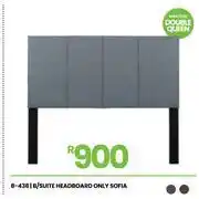 Fair Price Sofia Headboard Only B/Suite 8-438 offer