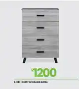 Fair Price Bursa Chest Of Draws 4-043 offer