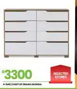 Fair Price Georgia Chest Of Draws 4-046 offer