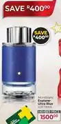 Dis-Chem Montblanc Explorer Ultra Blue EDP-100ml offer