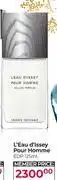 Dis-Chem L'Eau D'lssey Pour Homme EDP-125ml offer