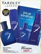 Blue Stratos Gift Set (Cologne Spray 75ml Plus Deodorant Spray 120ml)-Per Set