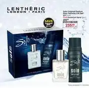 Dis-Chem Lantheric Solo Original Parfum Pour Homme Gift Set (EDT 50ml Plus Deodorant Spray 150ml)-Per Set offer