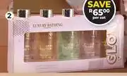 Dis-Chem The Luxury Bathing Company Glow 5-Piece Hand Wash Set-Per Set offer