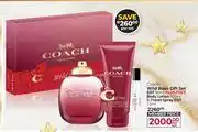Dis-Chem Coach Wild Rose Gift Set (EDT 90ml Plus Free Body Lotion 100ml & Travel Spray EDT 7.5ml)-Per Set offer