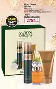 Dis-Chem Moon Drops Gift Set (EDP 30ml + Body Lotion 150ml + Perfume Body Spray 90ml)-Per Set offer