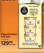 Dis-Chem Good Stuff Bee Natural Prep & Prime 4-Piece Gift Set-Per Set offer