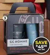 Dis-Chem GC Homme 2-Piece Travel Duo-Per Set offer