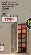 Dis-Chem Magic Studio Black Diamond Eyeshadow Palette (18 Colour) offer