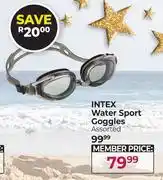 Dis-Chem Intex Water Sport Goggles Assorted offer