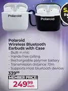 Dis-Chem Polaroid Wireless Bluetooth Earbuds With Case-Each offer