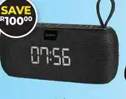 Dis-Chem Polartec Alarm Clock Bluetooth Speaker offer