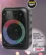 Dis-Chem Polaroid Bluetooth Speaker With LED Lights offer