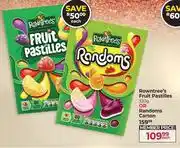 Dis-Chem Rowntree's Fruit Pastilles 320g Or Randoms Carton-Each offer