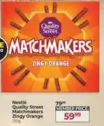 Dis-Chem Nestle Quality Street Matchmakers Zingy Orange-120g offer