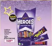 Dis-Chem Cadbury Heroes Chocolate Carton-290g offer
