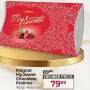 Dis-Chem Magnat My Sweet Chocolate Pralines Assorted-160g offer