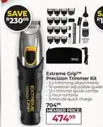 Dis-Chem Wahl Extreme Grip Precision Trimmer Kit offer