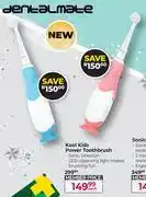 Dis-Chem Dentalmate Kool Kids Power Toothbrush-Each offer
