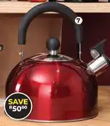 Dis-Chem Stellar Whistling Kettle 2L-Each offer