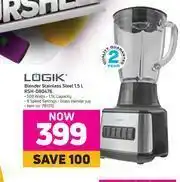 Game Logik Blender Stainless Steel 1.5L RSH-080476 offer