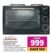 Game Sunbeam Compact Oven 20L SCO-200 offer